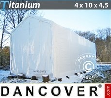 Biltelt Titanium 4x10x3,5x4,5m, Hvid